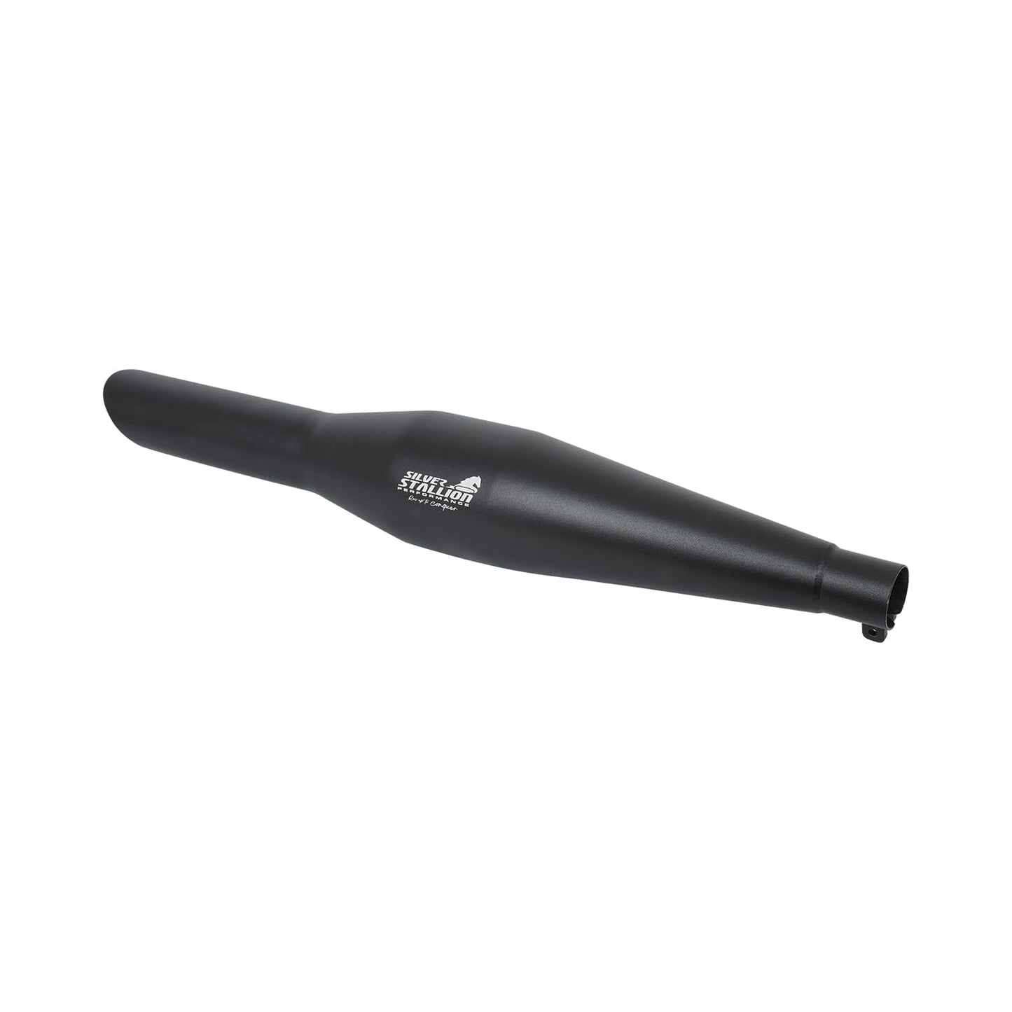 Silver Stallion Performance Sporty Performance Silencer Exhaust Silver For Royal Enfield New Classic Reborn,Meteor 350