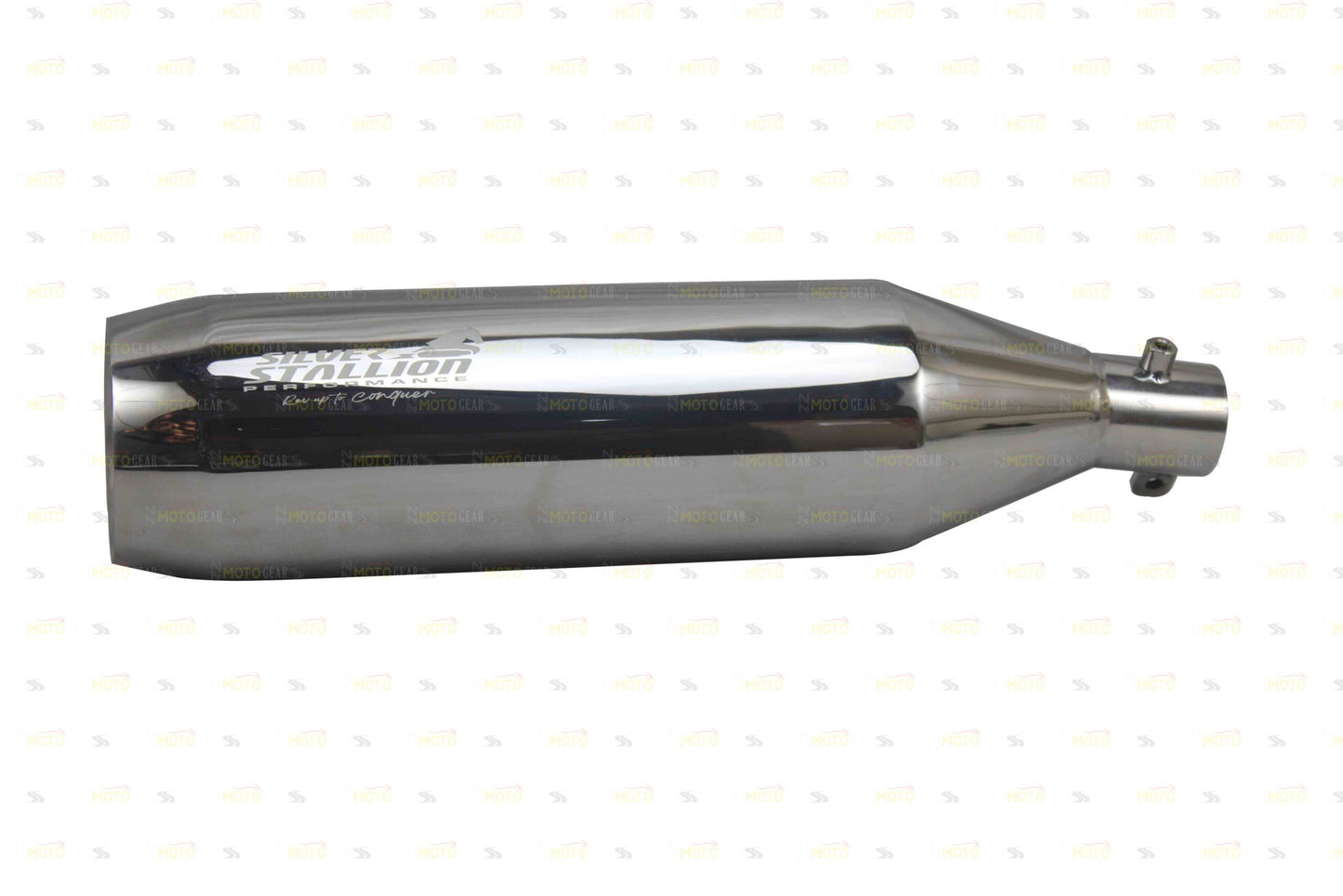 Silver Stallion Performance Cross Country Silencer Exhaust Silver For New Himalayan & Guerrilla 450