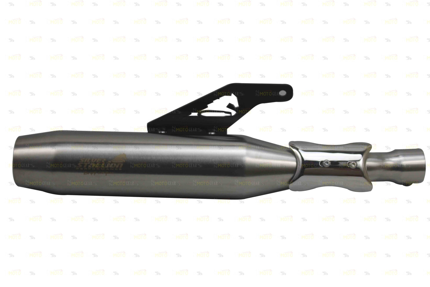 Silver Stallion Performance Silencer Exhaust Silver For Triumph speed & Scrambler 400x