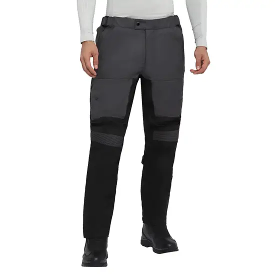 ROYAL ENFIELD TSO KAR RIDING TROUSERS BLACK & GREY