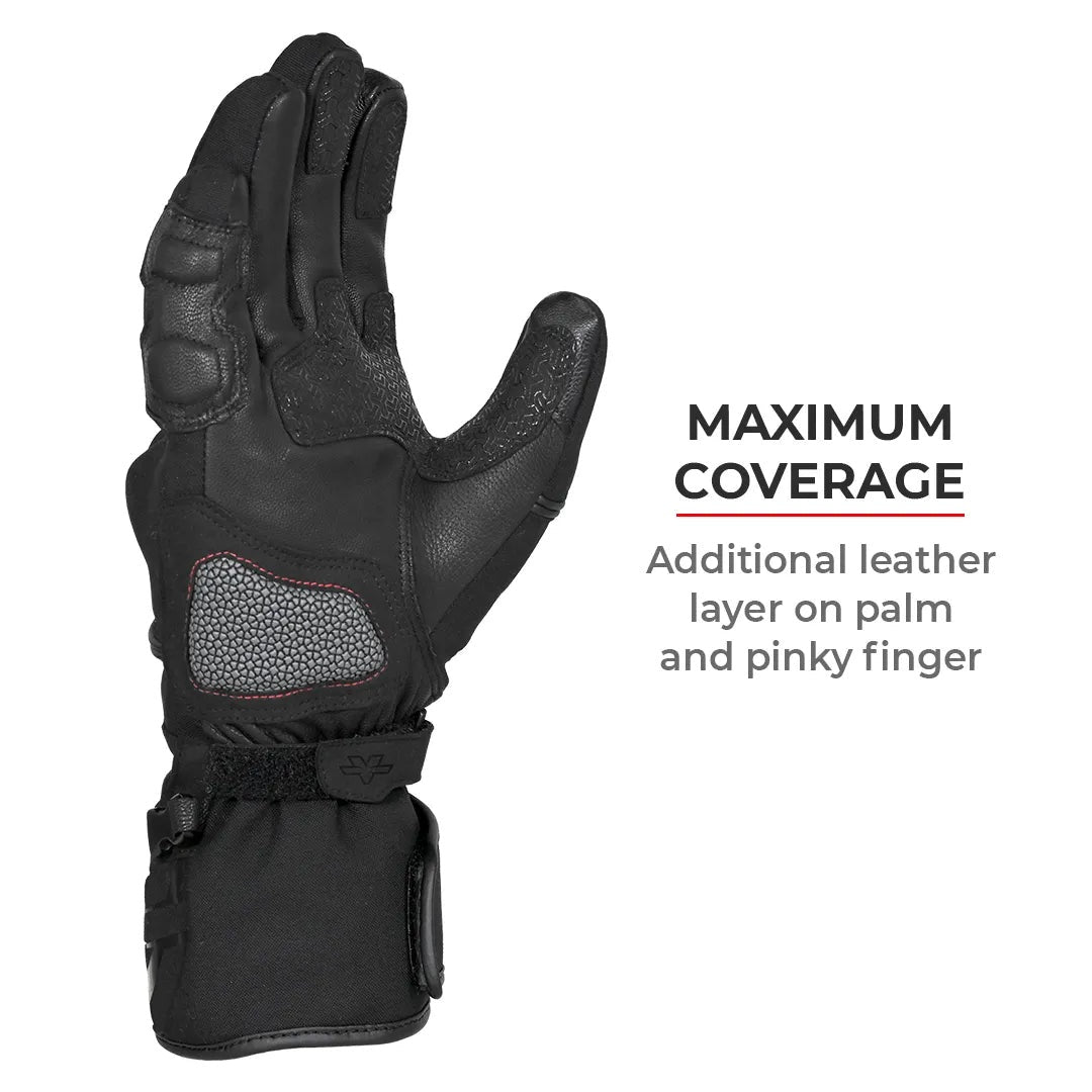 TUNDRA WATERPROOF WINTER MOTORCYCLE RIDING GLOVES
