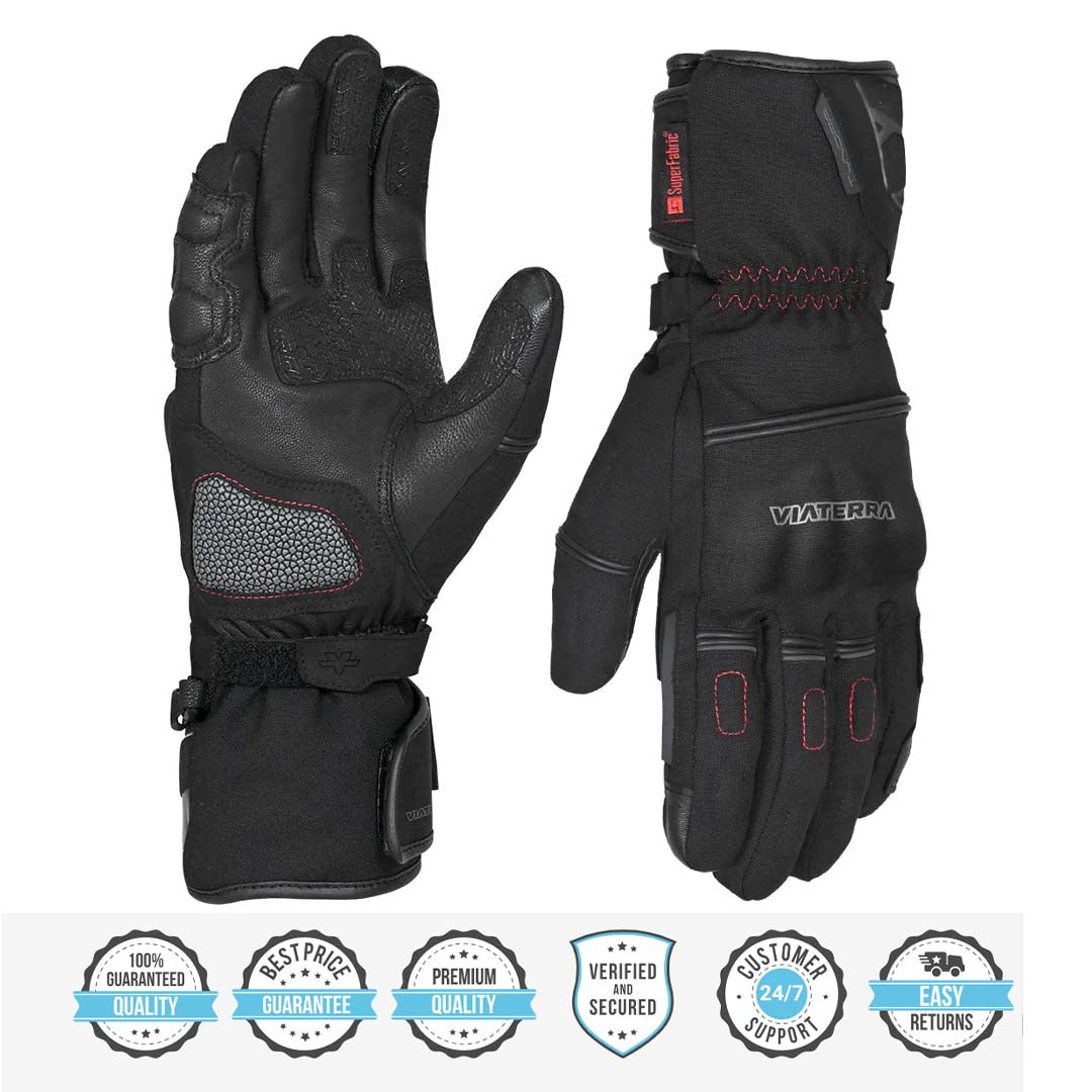 TUNDRA WATERPROOF WINTER MOTORCYCLE RIDING GLOVES