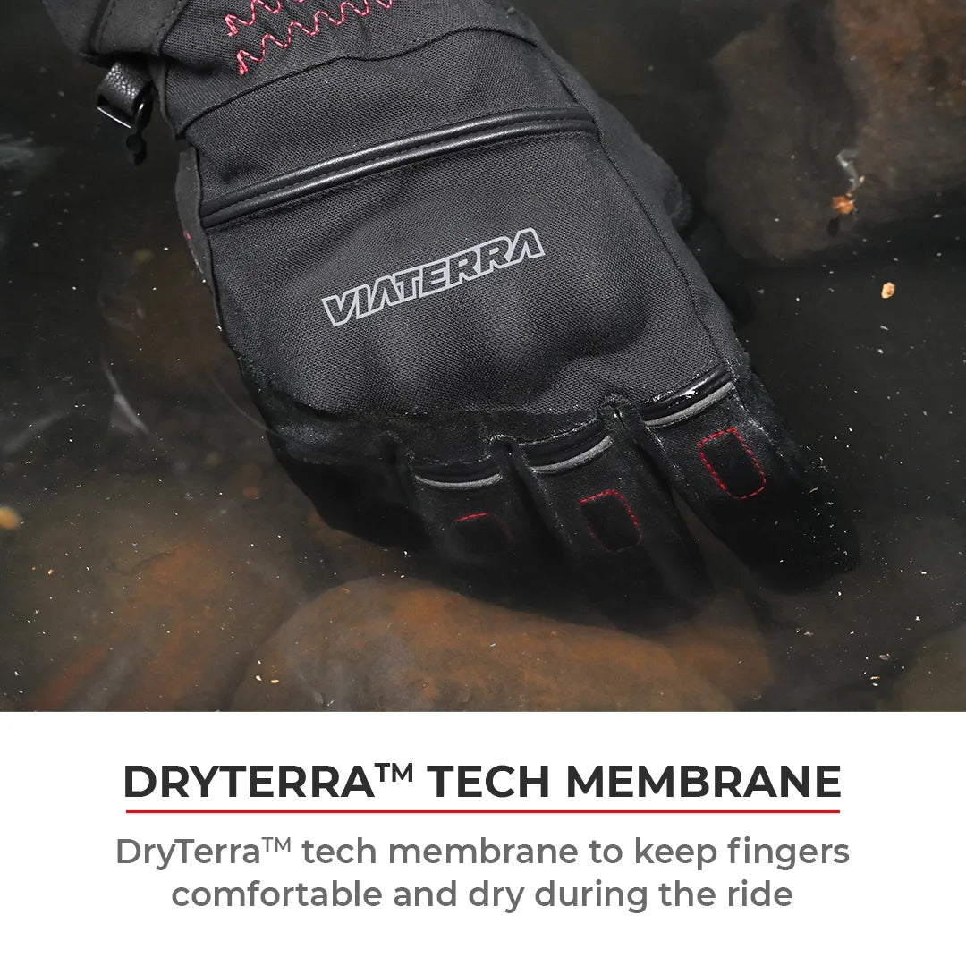 TUNDRA WATERPROOF WINTER MOTORCYCLE RIDING GLOVES