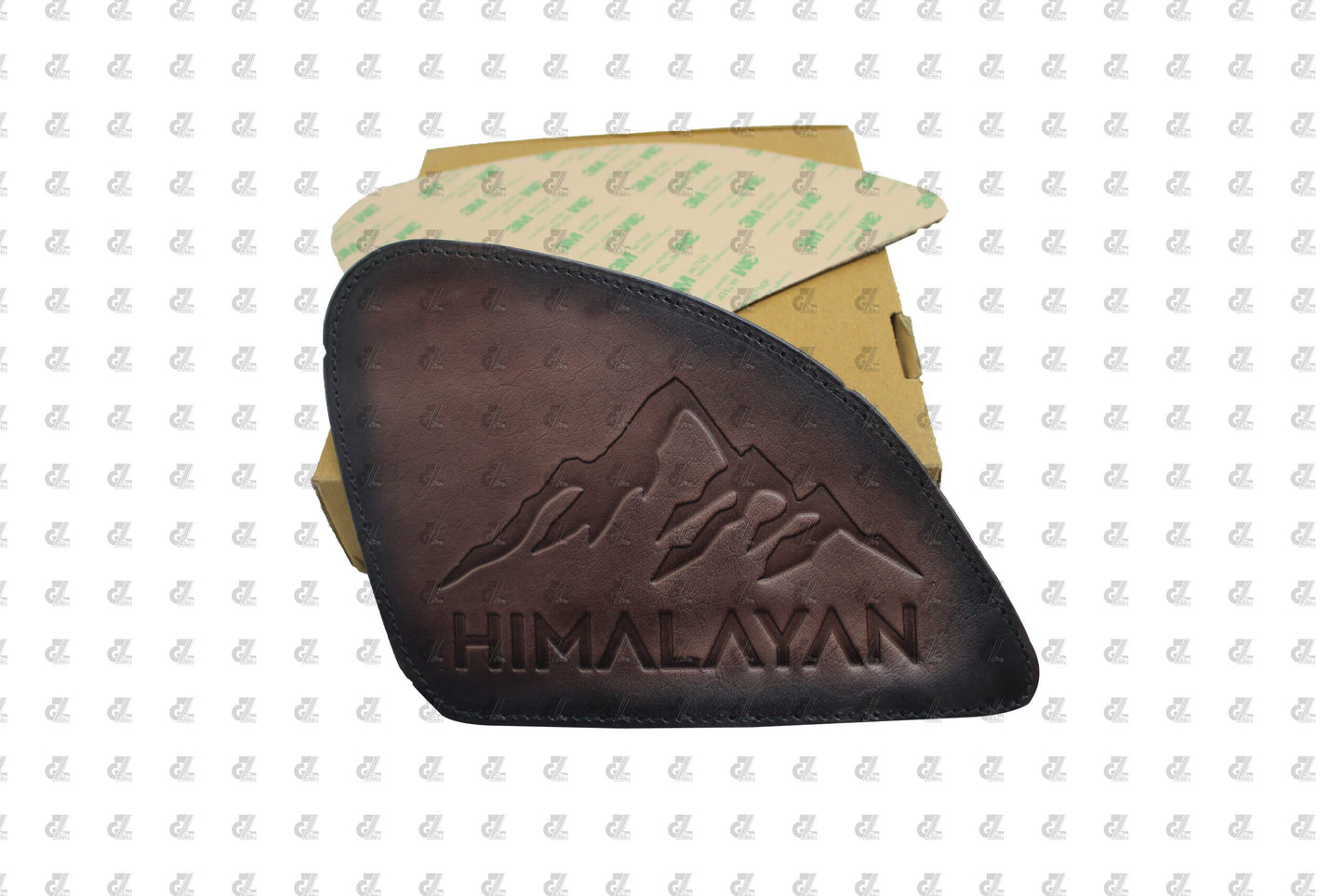 Leather Tank Pads Dual Shed with Grafic Himalayan For Himalayan 411