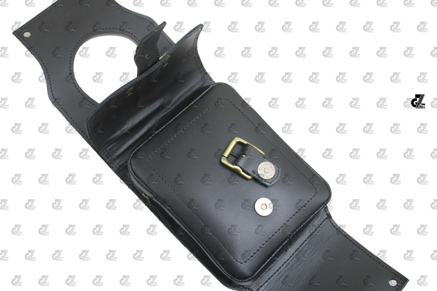 Leather Tank Strap Bag for Royal Enfield Continental GT & Interceptor 650