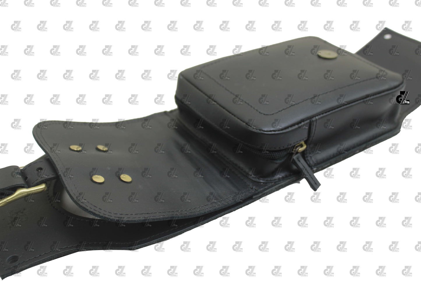 Leather Tank Strap Bag for Royal Enfield Continental GT & Interceptor 650