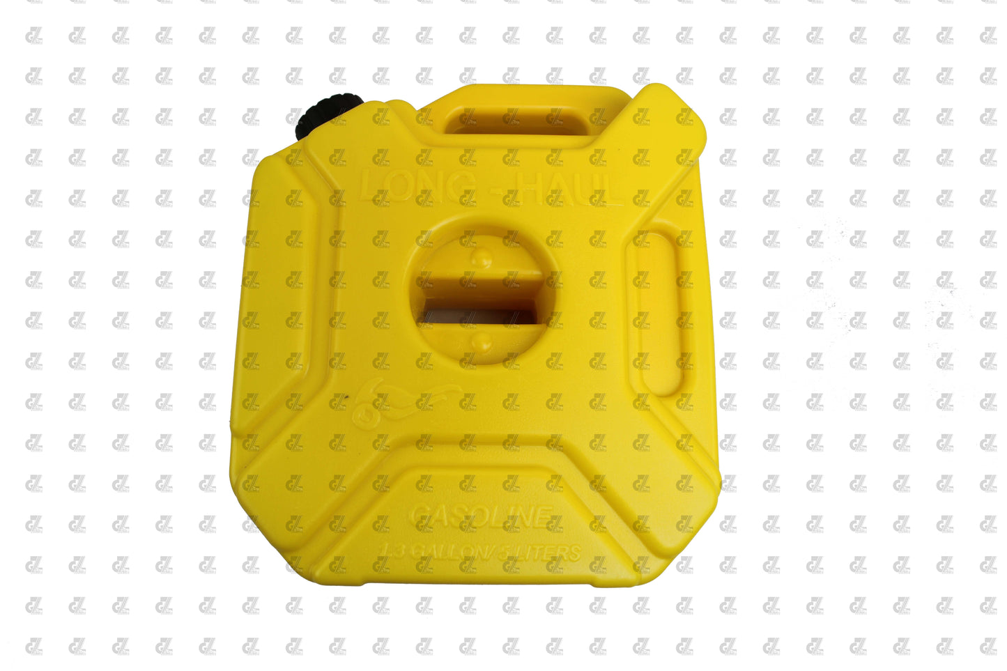 Universal 5 Liter Fuel Jerry Can With Clamp and Cap 1 Pair Yellow For Universal Motorcycle Fuel Container Heavy Duty construction for Petrol/diesel/kerosene Storage