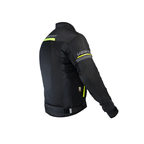 MOTO TORQUE VENTO RIDING JACKET NEON GREEN