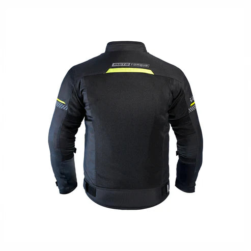 MOTO TORQUE VENTO RIDING JACKET NEON GREEN