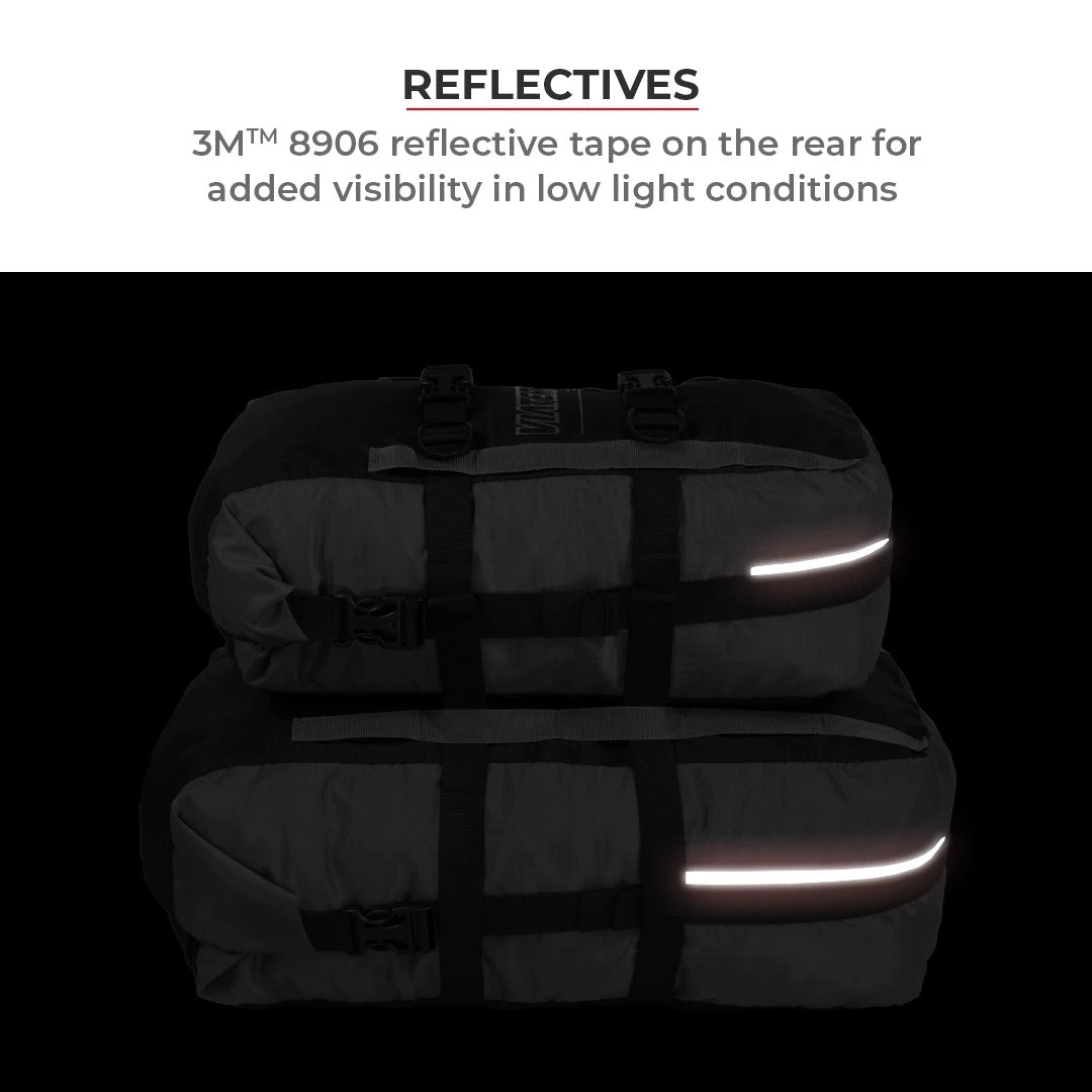 VIATERRA POD 100% WATERPROOF MOTORCYCLE TAIL BAG