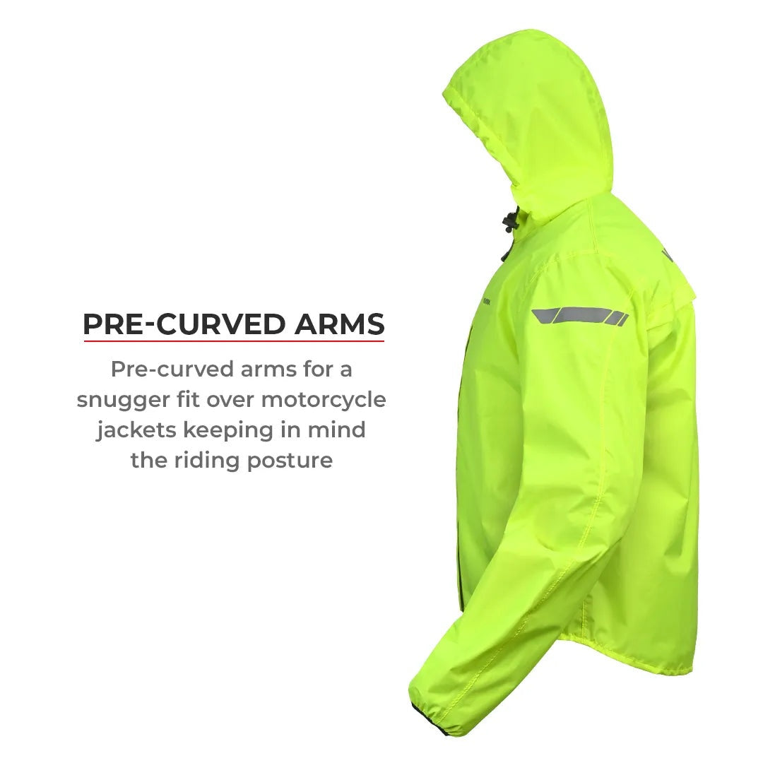 ViaTerra B100 Motorcycle Rain Jacket