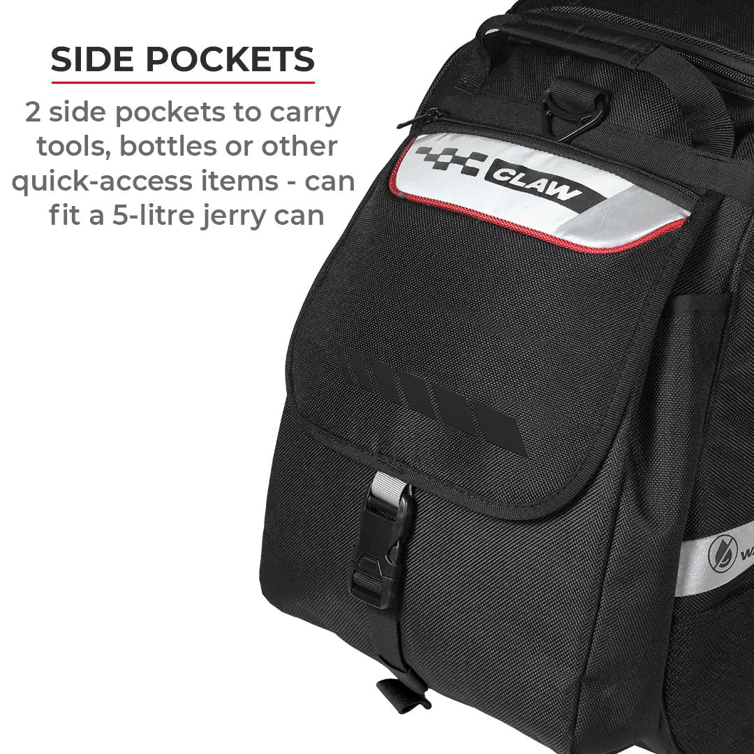 ViaTerra Claw 100% Waterproof motorcycle tailbag Universal