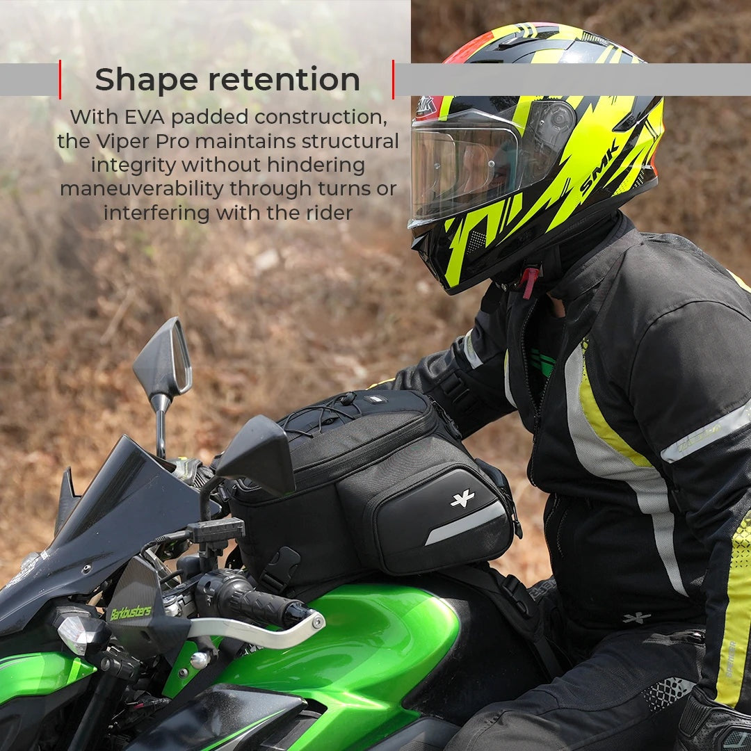ViaTerra Viper Pro Motorcycle Tank Bag Universal