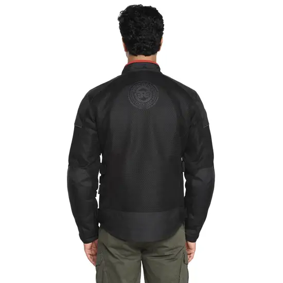ROYAL ENFIELD WINDFARER RIDING JACKET BLACK