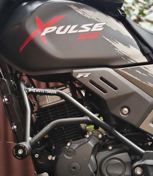 Moto Torque Crash Guard For Hero Xpulse 200