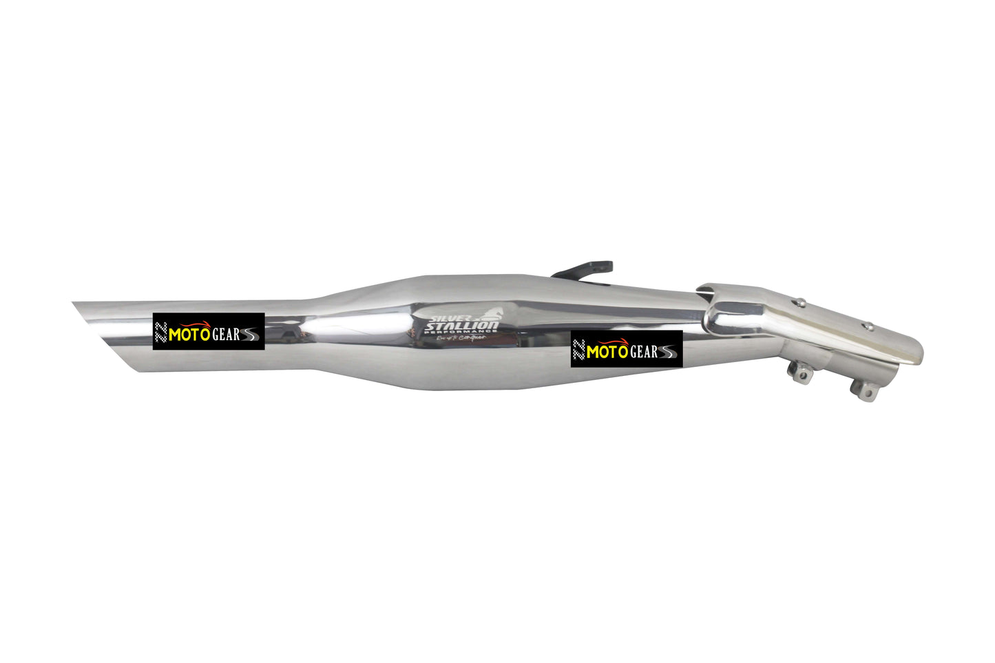 Silver Stallion Performance Drift Silencer Exhaust Silver For Honda CB350