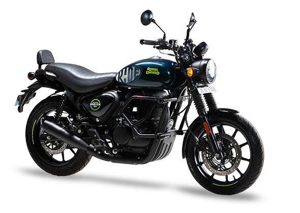 Stallion Sporty Performance Silencer Exhaust Matt Black For Hunter 350