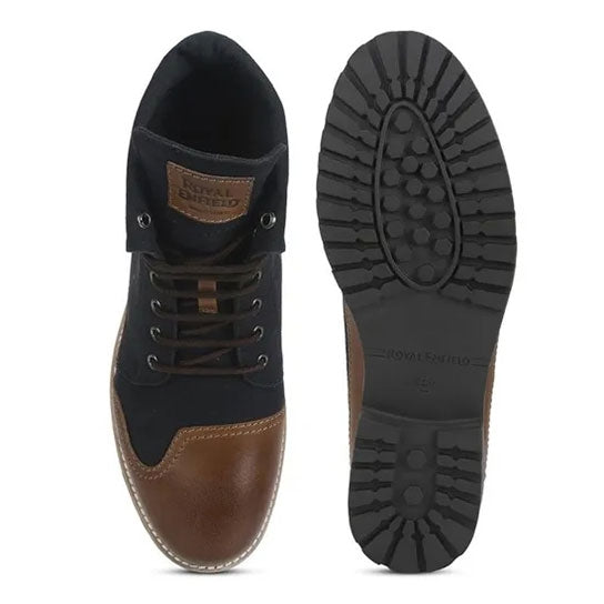 Royal Enfield Kargil Riding Boots Navy