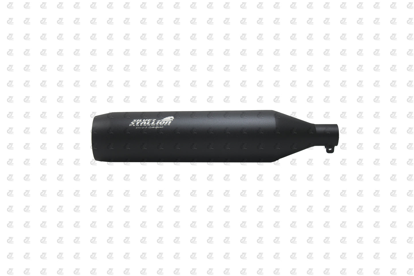 Silver Stallion Performance Silencer Exhaust Sporty Black For Royal Enfield Meteor & New Classic 350