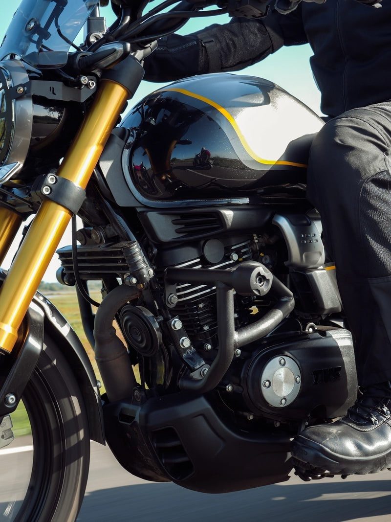 Jb Racing Crashguard With Mat Slider For TVS Ronin
