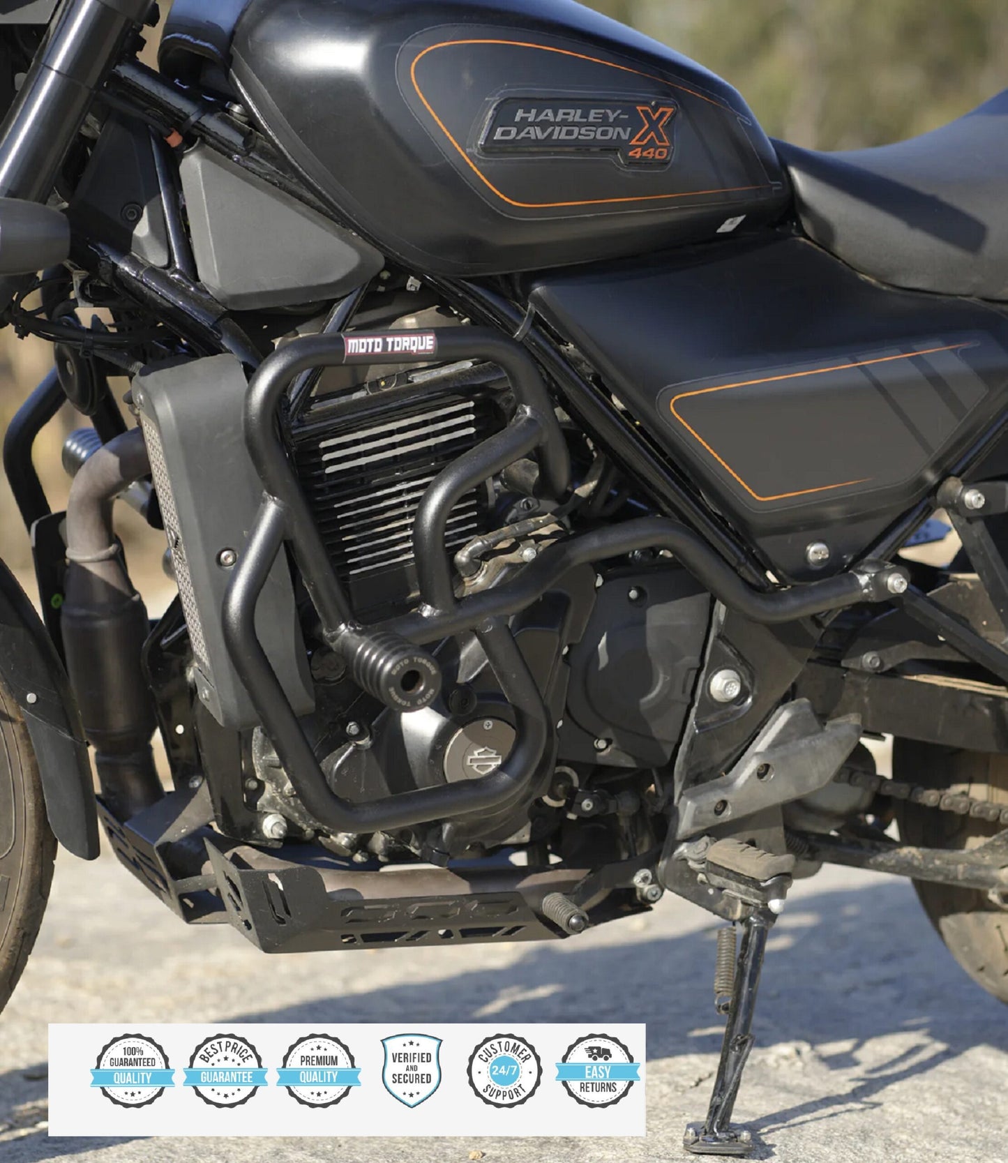 MOTO TORQUE Harley Davidson 440X CRASH GUARD