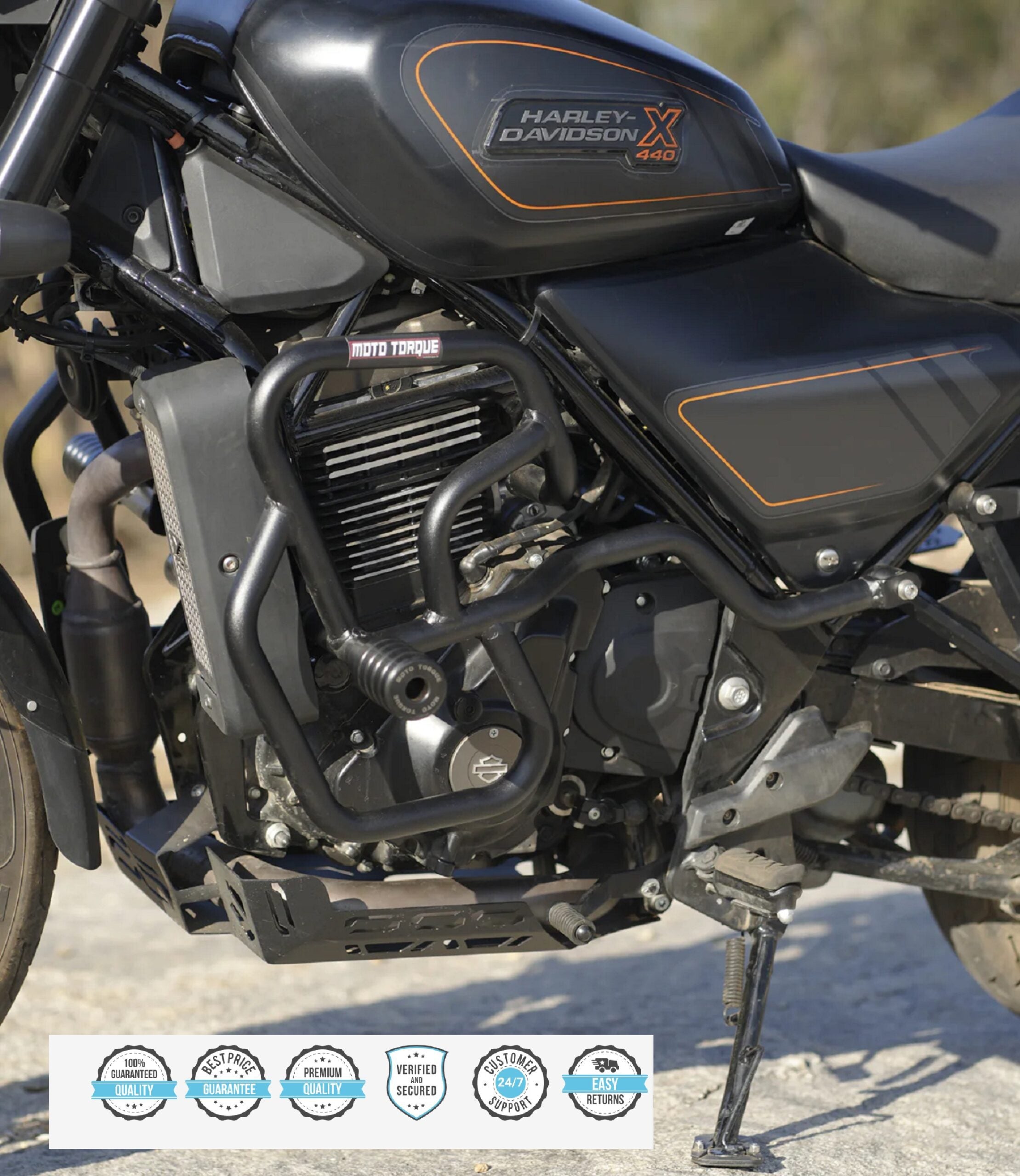 MOTO TORQUE Harley Davidson 440X CRASH GUARD