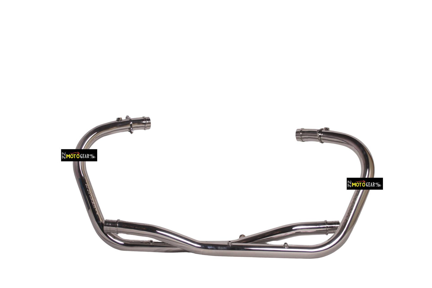 SILVER STALLION PERFORMANCE LONGSHOT BEND PIPES (DUAL O2 SENSOR) FOR ROYAL ENFIELD SUPER METEOR 650