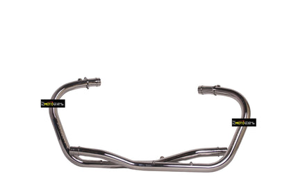 SILVER STALLION PERFORMANCE LONGSHOT BEND PIPES (DUAL O2 SENSOR) FOR ROYAL ENFIELD SUPER METEOR 650