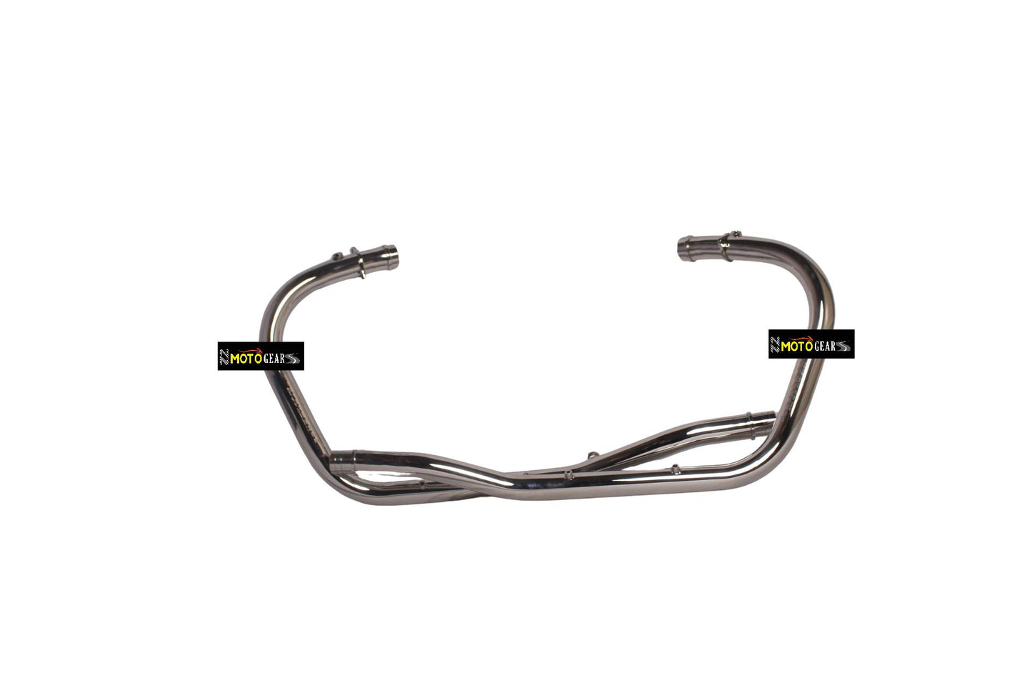 SILVER STALLION PERFORMANCE LONGSHOT BEND PIPES (DUAL O2 SENSOR) FOR ROYAL ENFIELD SUPER METEOR 650