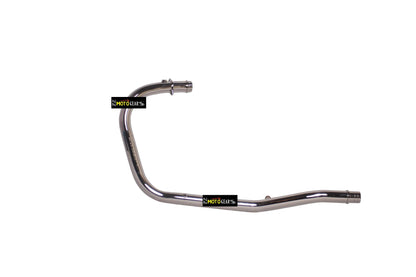 SILVER STALLION PERFORMANCE LONGSHOT BEND PIPES (DUAL O2 SENSOR) FOR ROYAL ENFIELD SUPER METEOR 650