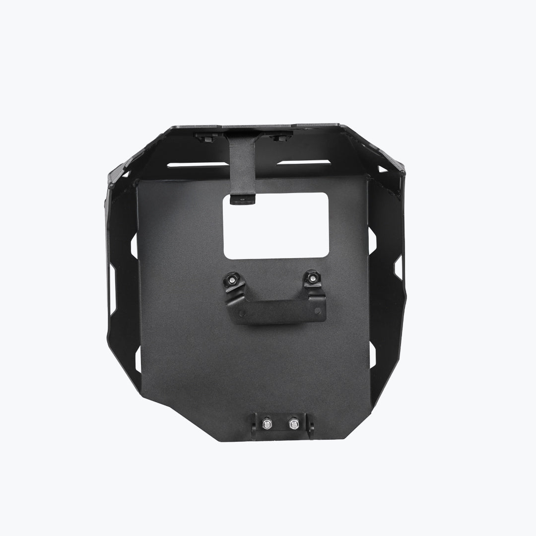 LEGUNDARY VAMBRACE BASHPLATE BLACK MS FOR TVS APACHE RTX 300