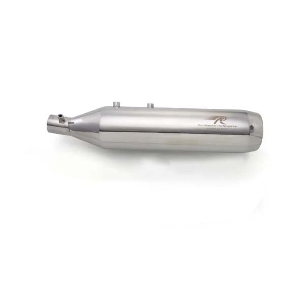 Red Rooster Astral Polish Exhaust For Royal Enfield Super Meteor 650cc