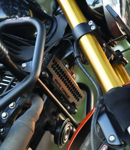 MOTO TORQUE RADIATOR GUARD MS FOR TVS RONIN