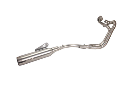 Silver Stallion Performance 2 in 1 Redline Silver Exhaust Silencer For Interceptor & Continental GT 650 Bear 650