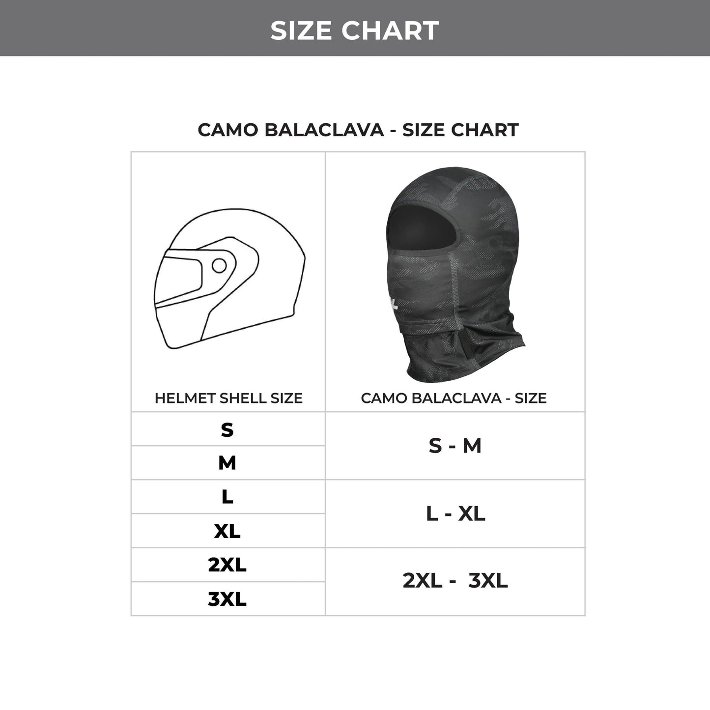 2ND SKIN BALACLAVA MOTORCYCLE HELMET LINER