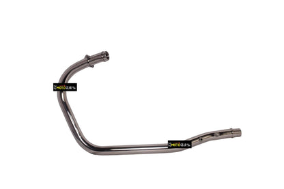 SILVER STALLION PERFORMANCE LONGSHOT BEND PIPES (DUAL O2 SENSOR) FOR ROYAL ENFIELD SUPER METEOR 650