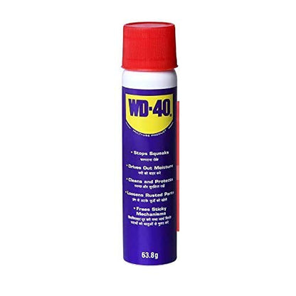 Pidilite WD-40, Multipurpose Spray, Lubricant, Rust Remover, Squeak Noise Remover, Stain Remover, and Cleaning  63.8g
