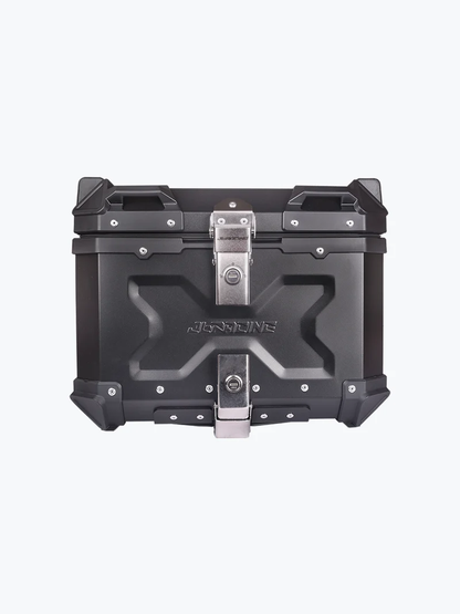 Jb Racing Top Box 45L Black Premium With Back Rest Pad For All Motercycle