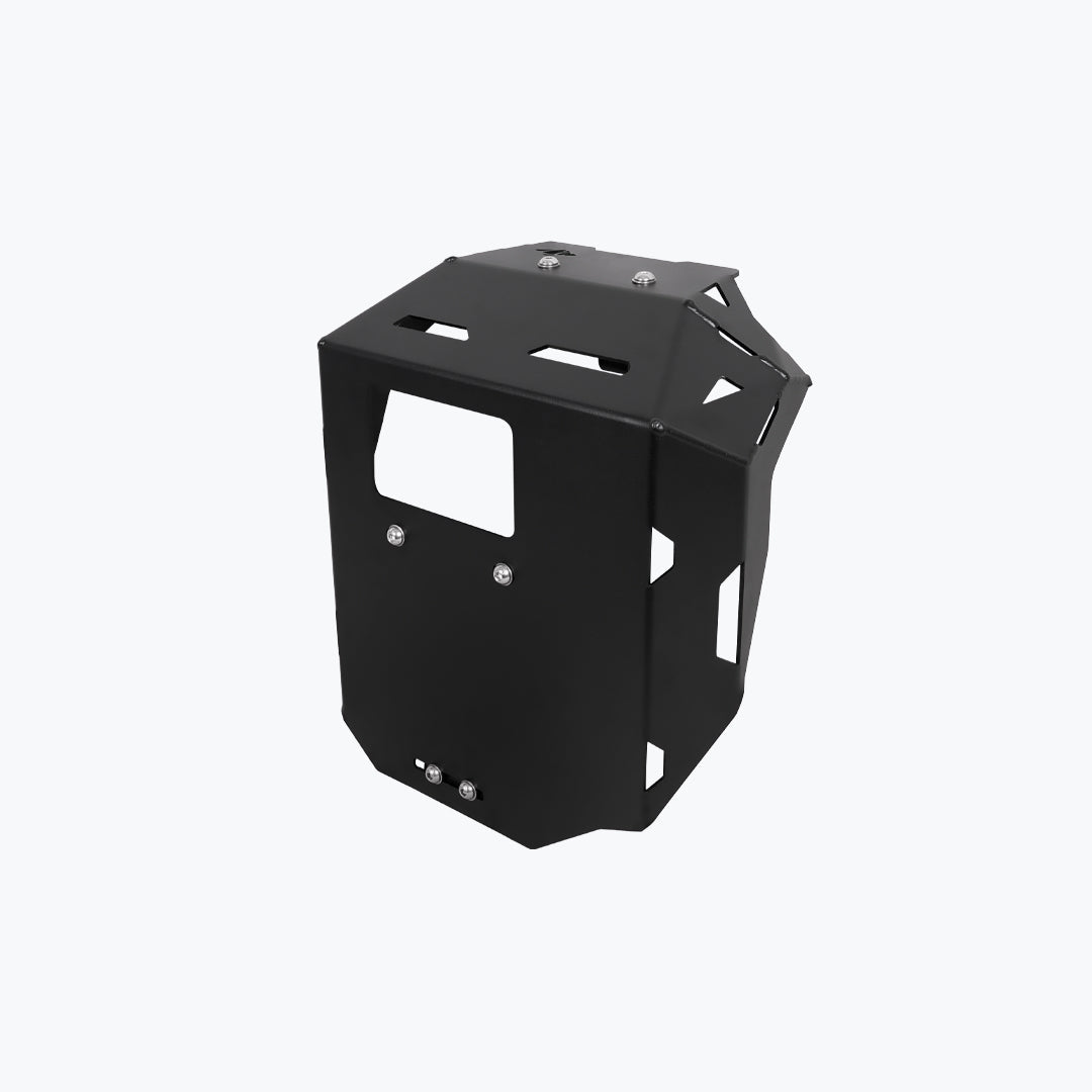 LEGUNDARY VAMBRACE BASHPLATE BLACK MS FOR TVS APACHE RTX 300