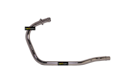 SILVER STALLION PERFORMANCE LONGSHOT BEND PIPES (DUAL O2 SENSOR) FOR ROYAL ENFIELD SUPER METEOR 650