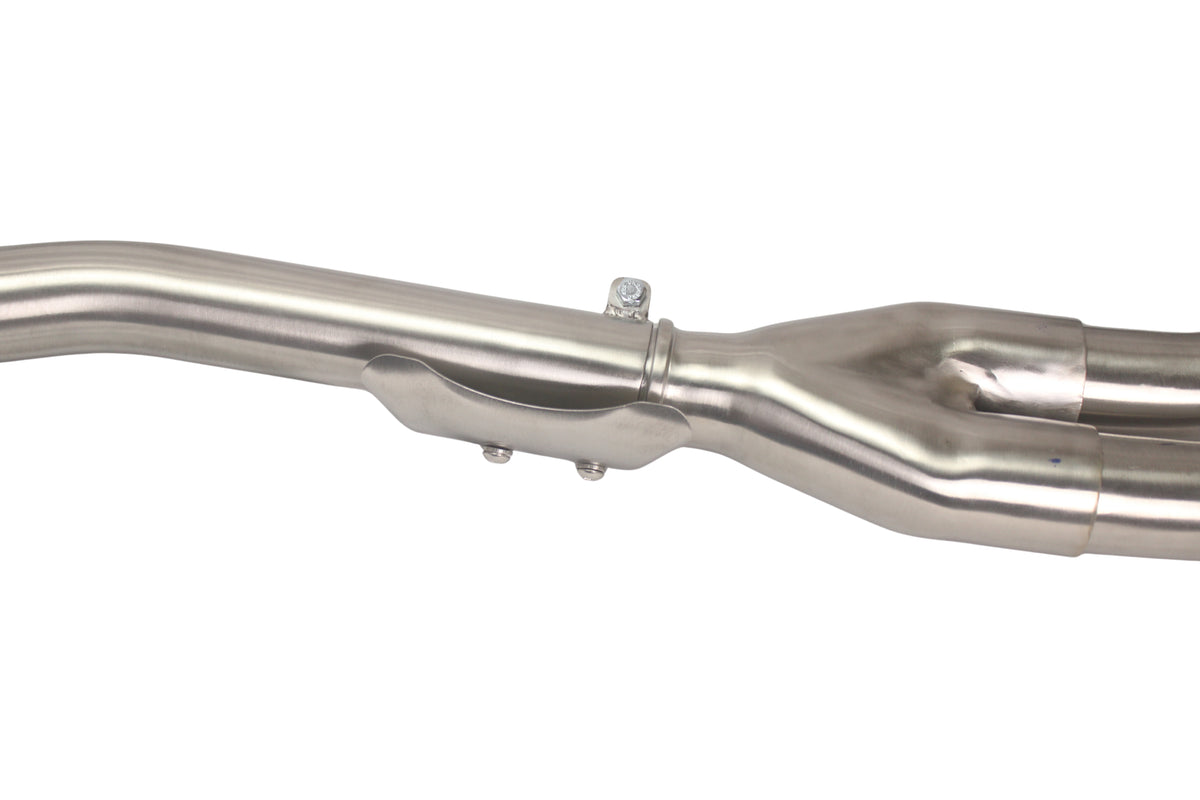 Silver Stallion Performance 2 in 1 Redline Silver Exhaust Silencer For Interceptor & Continental GT 650 Bear 650