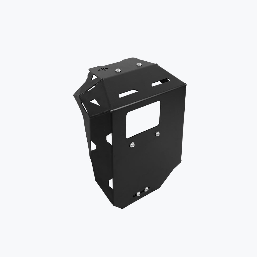 LEGUNDARY VAMBRACE BASHPLATE BLACK MS FOR TVS APACHE RTX 300