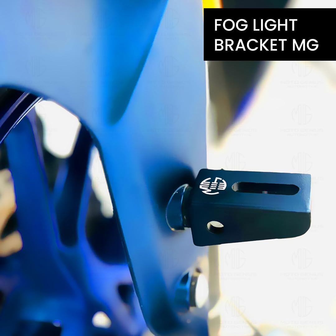 Universal Fog Light Clamp for All Bikes Durable Handlebar Mounting Solution