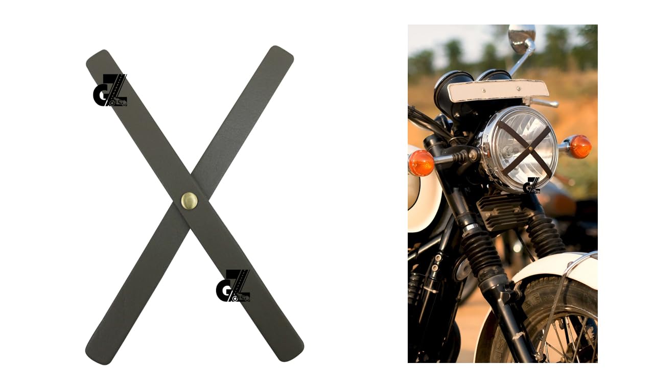 Leather Sticker Head Lamp X For All Royal Enfield Motorcycles