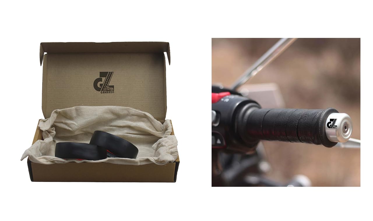 Leather Sticker Handgrip Straps For All Royal Enfield Motorcycles