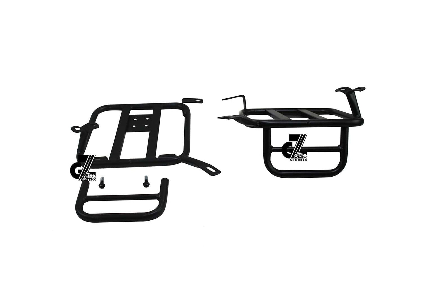 Black Canvas Pannier Bag Pair With Saddle Stay Pair Fit for Royal Enfield New Classic 350