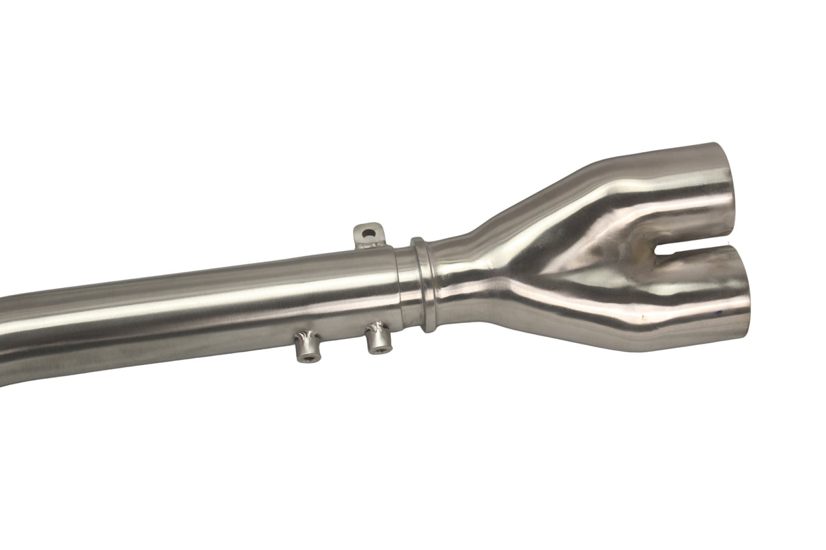 Silver Stallion Performance 2 in 1 Redline Silver Exhaust Silencer For Interceptor & Continental GT 650 Bear 650