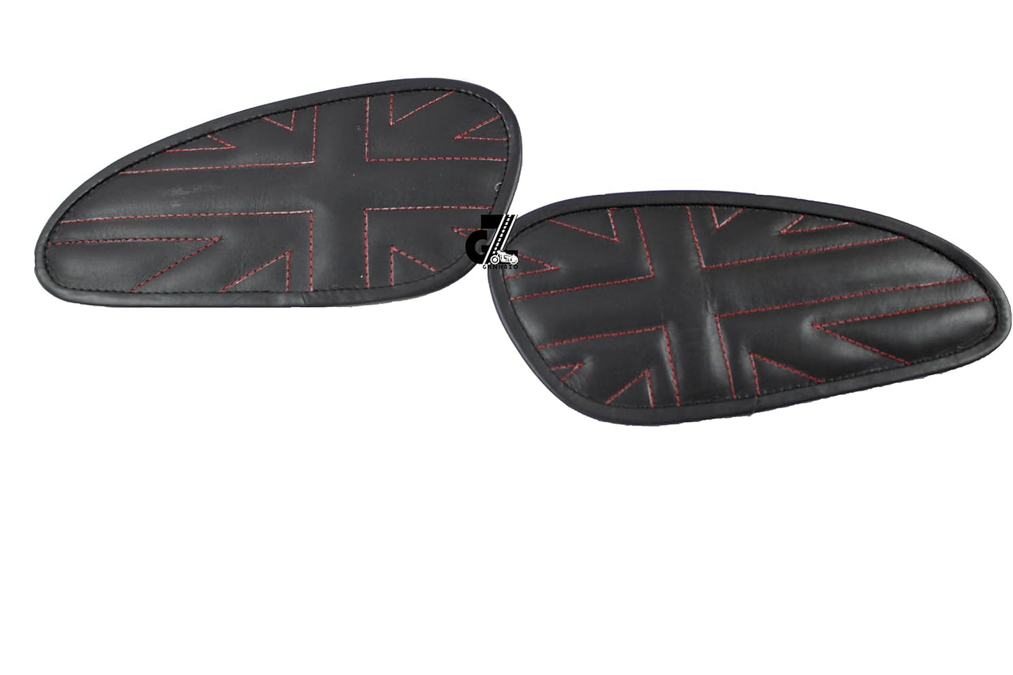 Genuine Leather Union Tank Pads Compatible with Triumph Speed & Scrambler 400