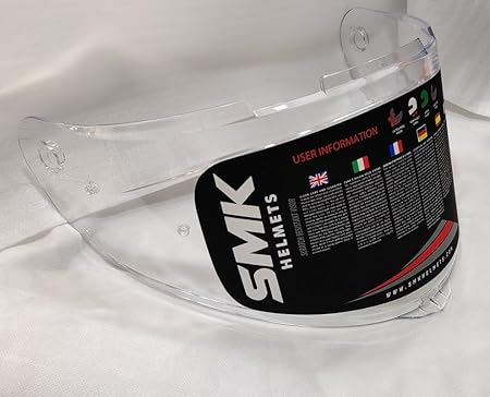 SMK Helmets Typhoon Helmet Visor Color Clear