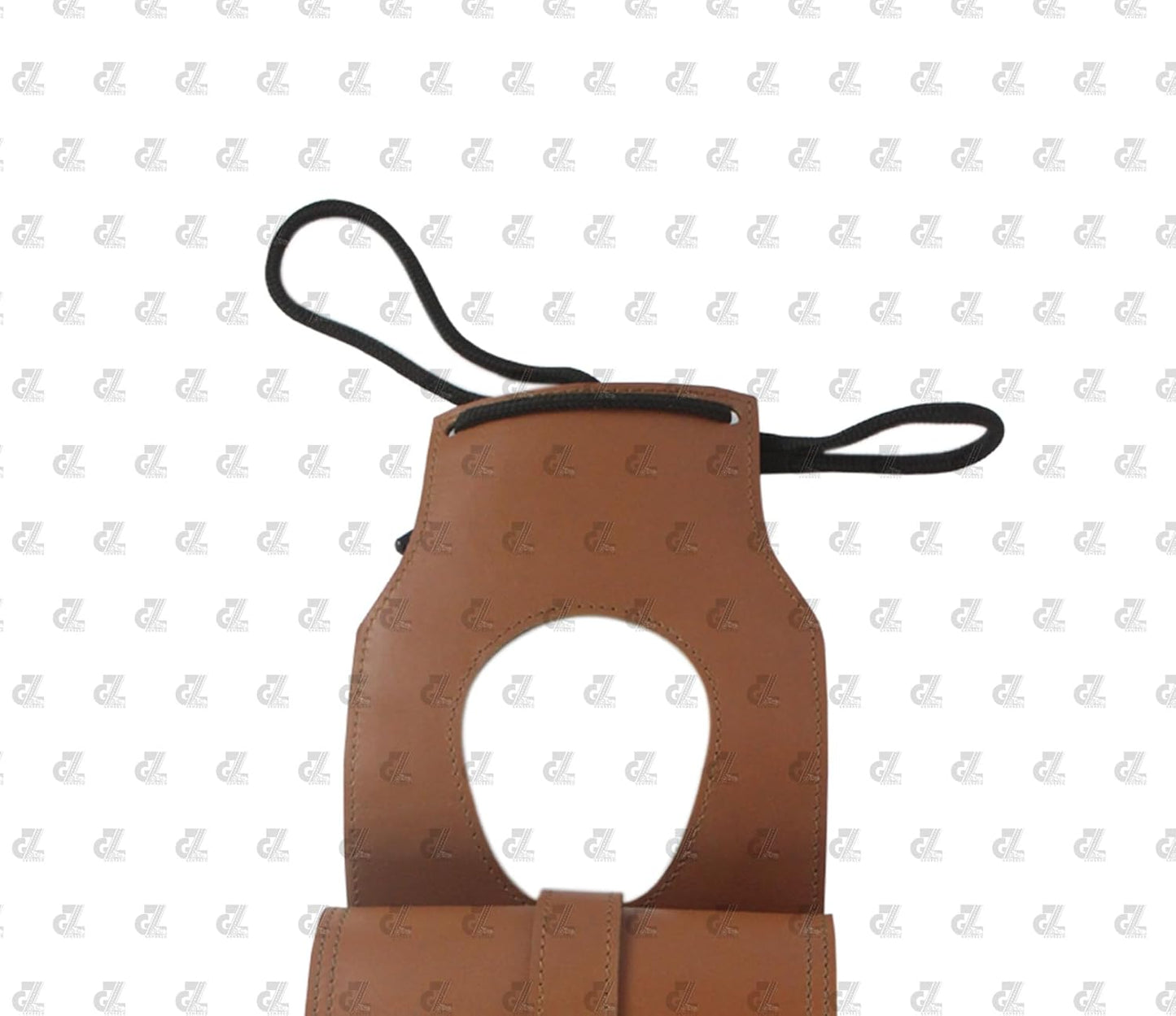 Genuine Leather Tank Strap Bag Compatible with Royal Enfield Old Classic & Bullet 350/500
